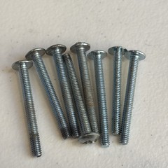 Lot of 8 Hickory Hardware 1-3/8 Inch Mushroom Cabinet Knobs *READ*