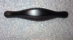 20 GLIDERITE 3 in Center-to-Center MATTE BLACK Beaded 5-1/8 Cabinet Pull Handles