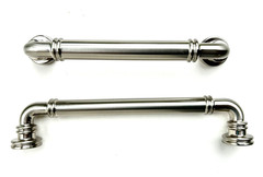 2 TOP KNOBS CRANFORD PULLS SATIN NICKEL TK3142BSN 5-1/16″, TK3143BSN 6-5/16″ C-C