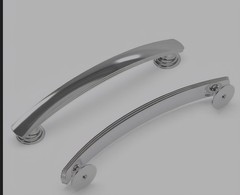15 Hickory American Diner 5 1/16″ Stainless Steel Drawer Pull / Cabinet Handles
