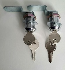 2 PCS Standard Keyed Cam Lock with 2 Keys