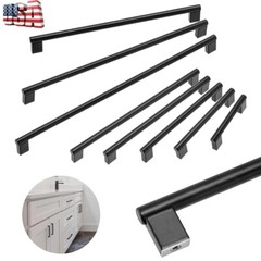 Kitchen Cabinet Drawer Handles Bar Pulls Cupboard Door Wardrobe Stainless Steel