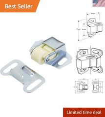 10 Pack Hardware Roller Wheel Spring Cabinet Furniture Closet Door Catch Latc…