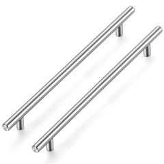 Cabinet Handles 15 Pack 8-4/5 Inch Cabinet Pulls Brushed Nickel Kitchen Handl…