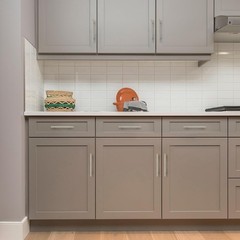 Sleek 5” Brushed Nickel Pull Handles – Set of 2, Ideal for Cabinets & Drawers