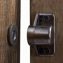2 Pack Magnetic Cabinet Door Catch with Neodymium Magnet Cabinet Latch Magnetic