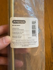 New Amerock Bar Pull Golden Champagne 12-5/8″ BP19014BBZ Cabinet Pull Bar Handle