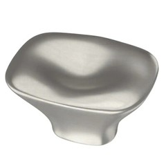 (5 Pack) 1-3/16 inch Pillowed Knob Satin Nickel