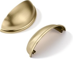 khtumeware 10 Pack 2-1/2″ Drawer 2-1/2 inch Hole Center, Champagne Bronze