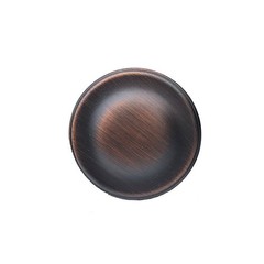 Cabinet Knob Oil Rubbed Bronze Round Transitional Decorative Kitchen Drawer Pull
