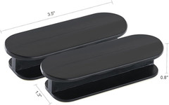 Self-Adhesive Pull Handles 4 Pack, Handle Helper for Kitchen Cabinet Knobs