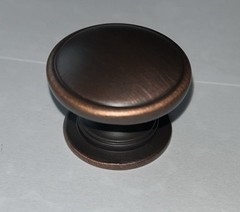Set Of 24 Richelieu BP80980BORB Classic Metal Knob Oil Rubbed Bronze 32mm NEW