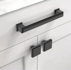Asidrama MattBlack Kitchen Cabinet Handles 60Pcs 10pcs – 3” 40PCS – 5” 10PCS-10”