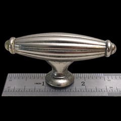 Lot of 5 AMEROCK Cabinet Knob Blythe Weathered Nickel Knob Handle 2 5/8 in