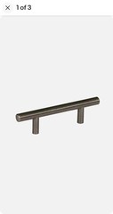 Amerock Bar Pulls Collection Cabinet 3 IN 76 mm Pull, Gunmetal, 5-3/8″ (C)