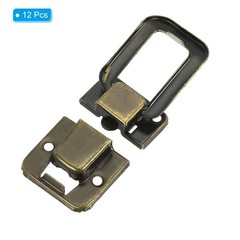Toggle Catch Lock 1.4″ x 0.9″, 12 Pack Latch Clasp for Jewelry Box, Bronze