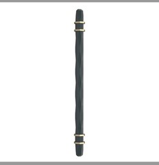 Amerock – London – 8″ (203 mm) Centers Pull in Black Bronze And Golden Champagne