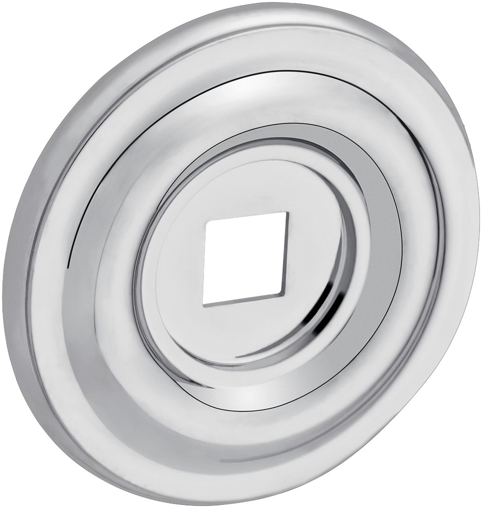 Baldwin 4902.BIN 1-1/2 Inch Diameter Cabinet Knob Backplate – Chrome