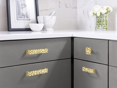 | Cabinet Pull | Brushed Gold | 1-1/4 inch (32 mm) Center to Center | Calathe…