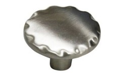 Lot of 3 Round Cabinet Knob Gatehouse #0227016 Satin Nickel Colonial 1.11 in