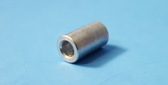 (100 pcs) Spacer Cylinder, 0.14″ID, 0.25″OD, 0.43″ Length, Aluminum