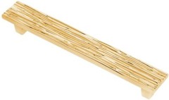 Wisdom Stone 411512828GP River 5″ Polished Gold Cabinet Pull, 128mm cc