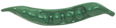 (5 Pack) 3 inch Pea Pod Pull