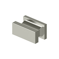 Deltana AN138U14 Contemporary Knob, Anvil, 3/4″x 1-1/2″x 7/8″ in Polished Nickel