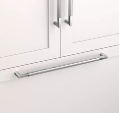 Signature Hardware 12″ Lunata Solid Brass Appliance Pull – Polished Nickel