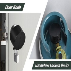 Door Handle / Knob Lock Out Device,Cover To Disable The Doorknob/Faucet/Valve