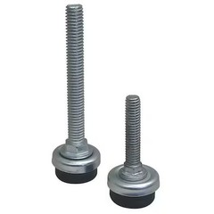 S & W Manufacturing Sw-5T18 Furniture Glides, Screw-In, Rd, 1-1/8″, Pk4