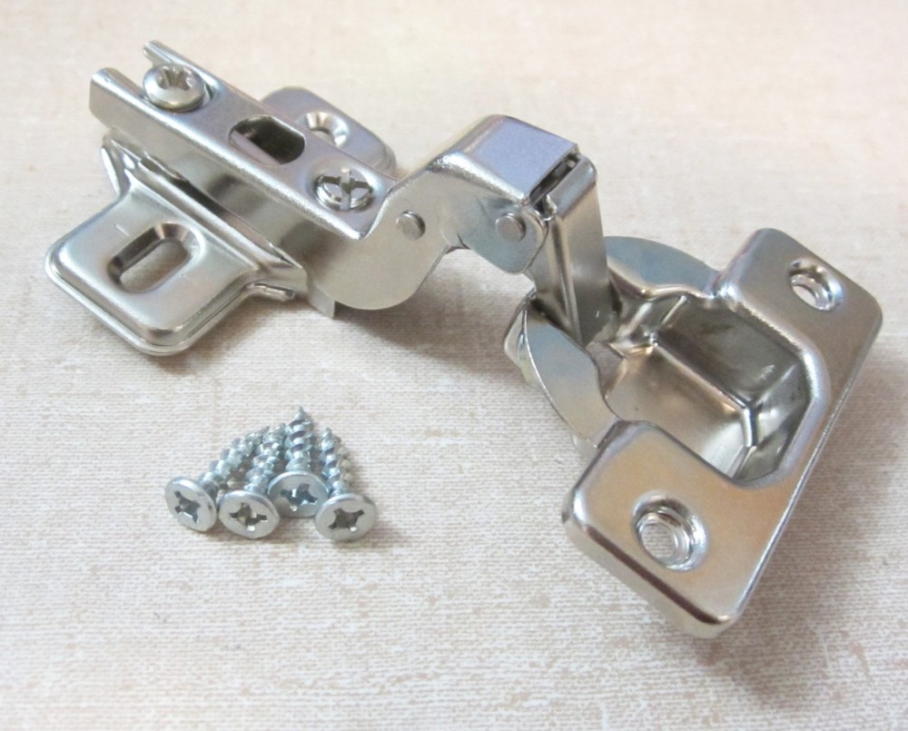 NEW! BLUM Inset CABINET HINGE 70.255-01.01 w/ Slide-On Mount Plate 193L610-01.02