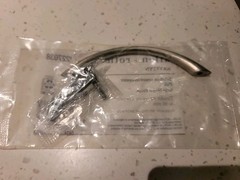 6 X Allen + Roth drawer pull in A Satin Nickel finish