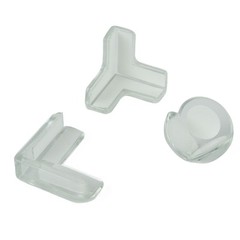 4pc Clear Rubber Furniture Corner Edge Baby Safety High Quality Corner Protector