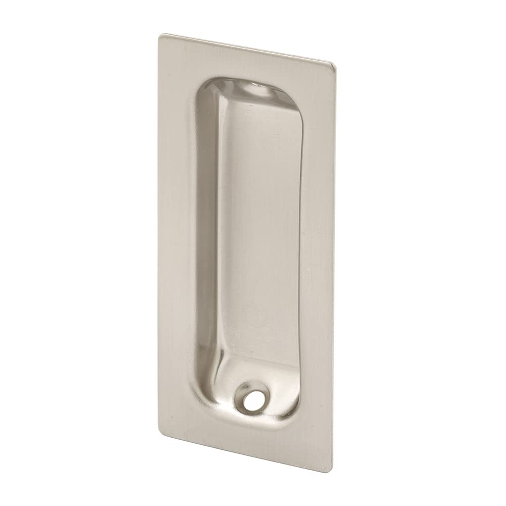 N 7342 Brass Closet Door Pull, 3-1/4 Inches H x 1-3/8 Inches W, Satin Nickel …