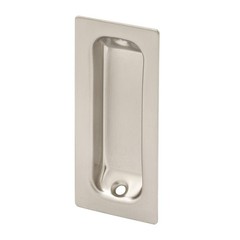 N 7342 Brass Closet Door Pull, 3-1/4 Inches H x 1-3/8 Inches W, Satin Nickel …