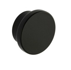 Set Of 4 Sumner Street Home Ethan 1-5/8″ Matte Black Disc Round Cabinet Knobs
