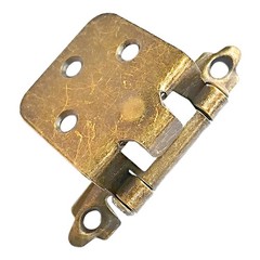 2Pack 1/2″ Cabinet Door Hinges & Screws Self Closing Bath Kitchen Cabinet Hinges