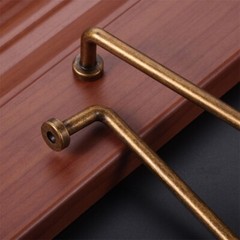 1pc Door Pull Wardrobe Knob Handle Cupboard Drawer Shoe Cabinet Pull Zinc Alloy