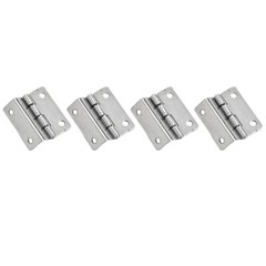 10pcs Tri-fold Hinge Nickel Plated Silver Wooden Box Hinge HIGH QUALITY