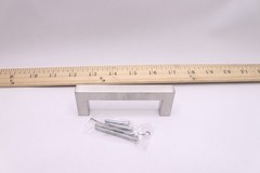 Probrico Sqaure Kitchen Cabinet Pull Stainless Steel 4″ L x 3-1/2″ Hole Center