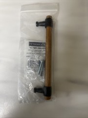 Liberty Cabinet Bar Pull Wood Matte Black/Rustic Pine 5- 1/16″ P39349C-FBP-CP