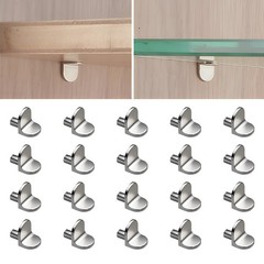 500X Shelf Support Pegs, 5mm L Shaped Metal Bracket Pegs Wardrobes Cabinets LOT