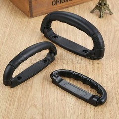Travel Luggage Case Box Pull Black Suitcase Carrying Plastic Grip Handle Strap
