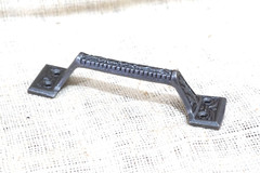 8 Cast Iron Handles Gate Pull Shed Door Handle Drawer Pulls 6 1/4″ Vintage Style