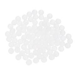 100Pcs Raised Panel Cabinet Door Spacers, 1/4″(7mm) Ball Stabilizers, White