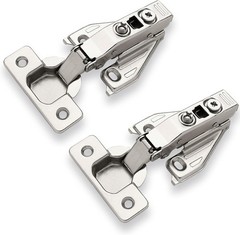 2 PCS Full Overlay Soft Close Cabinet Hinges for Kitchen Cabinets – 105° Face…