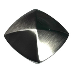 (12) Brainerd P35624W-SN-CP Devereux 1-3/16″ Satin Nickel Square Cabinet Knob