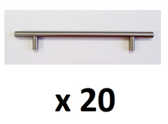 *LOT OF 20* Futaba Satin Nickel 3 in. Center-to-Center Bar Pull (81139-59-323)