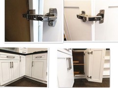 Lazy Susan Hinge Face Frame Plate For Door Connect Door Cabinet Hinges For Corne